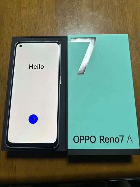 OPPO Reno7 A 本体 ドリームブルー