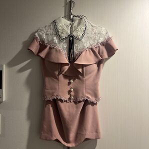 【ローブドフルール】セットアップキャバドレス【S】