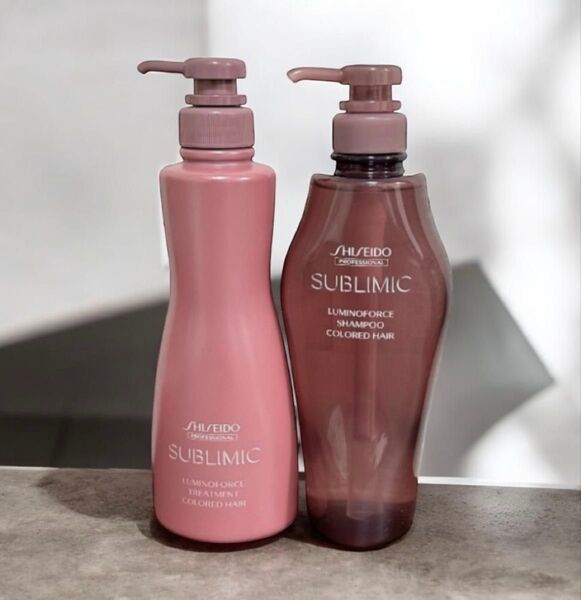 資生堂サブリミック ルミノフォースシャンプー500mL トリートメント500g