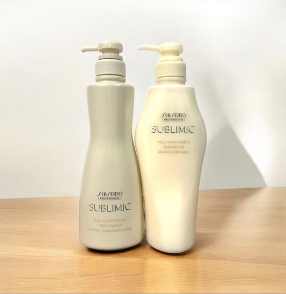 資生堂サブリミック アクアインテンシブ シャンプーa 500mL トリートメントW 500g