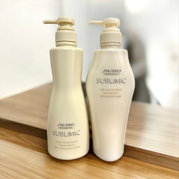 資生堂サブリミック アクアインテンシブ シャンプーa 500mL トリートメントD500g
