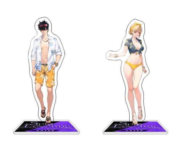 俺だけレベルアップな件 SOLOLEVELINGアクリルスタンド 水篠旬&向坂雫 2個セット