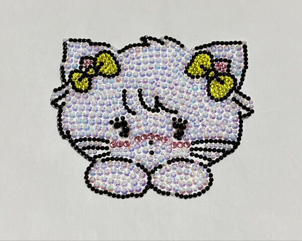 デコうちわ パーツ 《mikko》黄色
