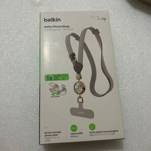 belkin スマホショルダーストラップ ミッキー