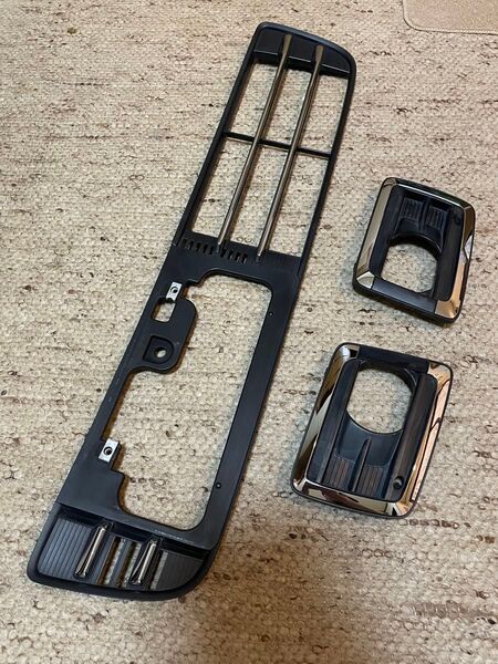ホンダ N-BOX カスタム JF1 純正 バンパーグリル&フォグカバー