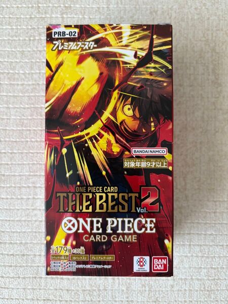 【未開封】ワンピースカードゲーム THE BEST 2 ザベスト2 1BOX分10パック