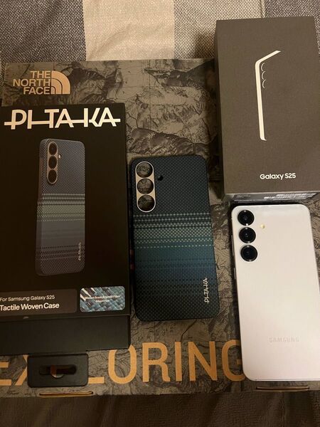 Gallaxy ギャラクシー S25 256GB アイシーブルー+Pitalkaケース
