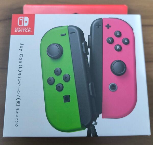 新品 任天堂 【Switch】Joy-Con(L) ネオングリーン/(R) ネオンピンク
