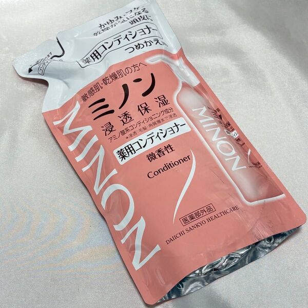 ミノン 薬用コンディショナー 380ml 詰め替え用