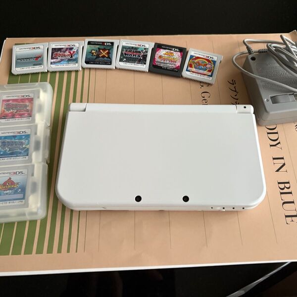 Nintendo NEW 3DS LL 充電器付き ポケットモンスター 妖怪ウォッチ ポケモン マリオカート ホワイト