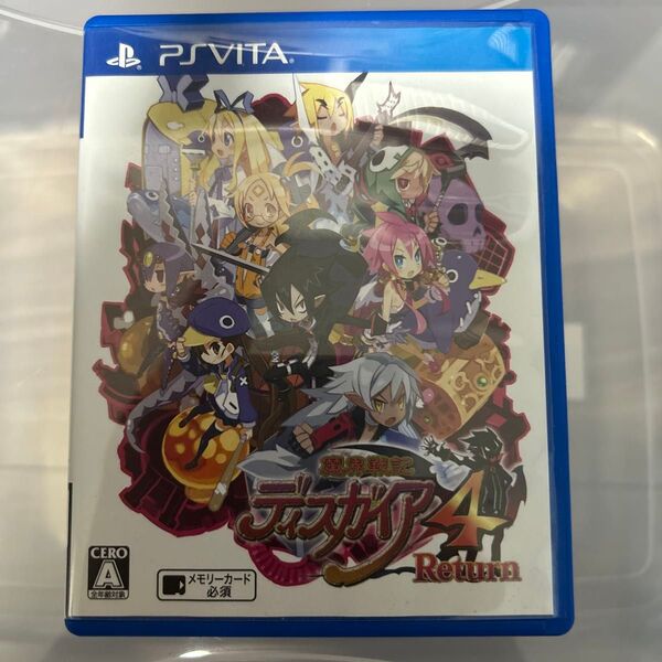 PSVITA 魔界戦記ディスガイア4 Return 取説動作確認済み