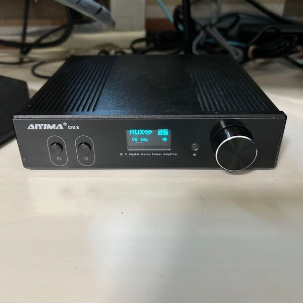 AIYIMA D03 Bluetooth5.0 パワーアンプ 150W * 2 HIFI2.1デジタルアンプ 動作確認済み