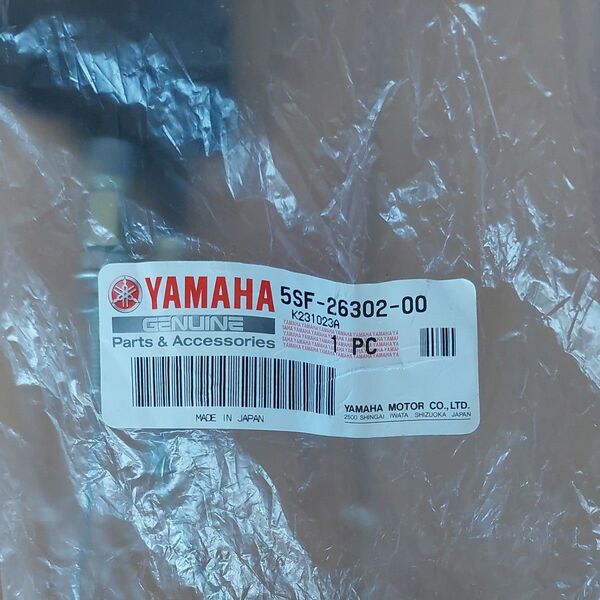 ヤマハ YZ250F YZ426F WR250F WR426F 2002年モデル スロットルワイヤー 5SF-26302-00