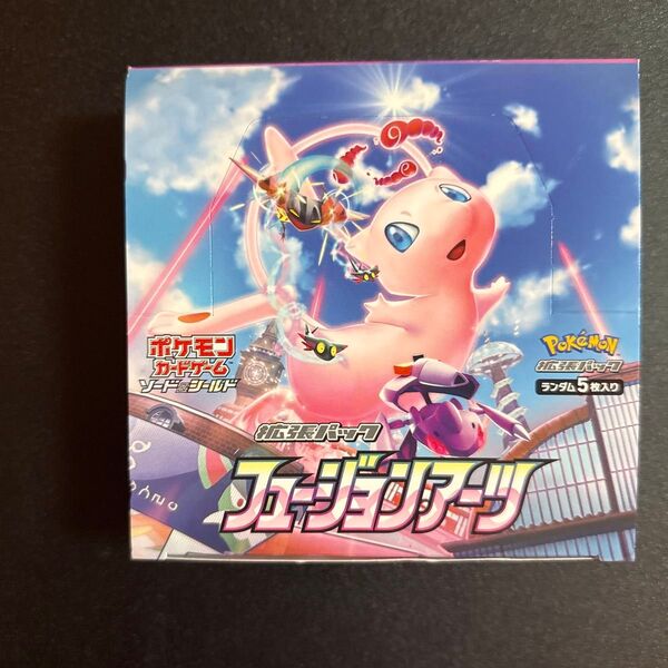 ポケモンカード ソード&シールド 拡張パック フュージョンアーツ BOX 未開封 シュリンク無し