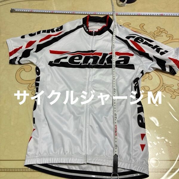 FENKA サイクルジャージ 半袖 自転車 サイクリングウェア メンズM サイクリング 自転車 なぬトップス