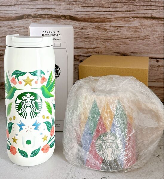 スターバックス 福袋 2025 ステンレスボトルB 355ml マグ富士355ml