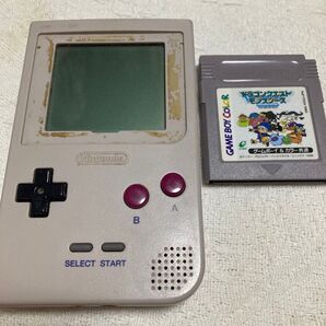 Nintendo GAMEBOY Pocket ゲームボーイ ポケット グレー 本体のみ ソフトセット
