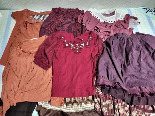 axes femme 9着 まとめ売り ブラウス スカート パンツ アクシーズファム