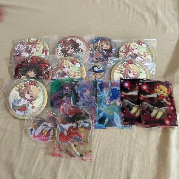 東方Project缶バッジ 東方Projectカード