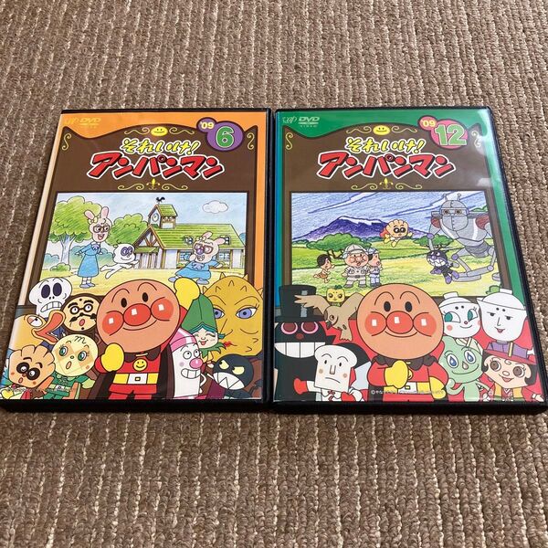 それいけ!アンパンマン 2009 ⑥⑫ DVD 2枚 ※新品ケース