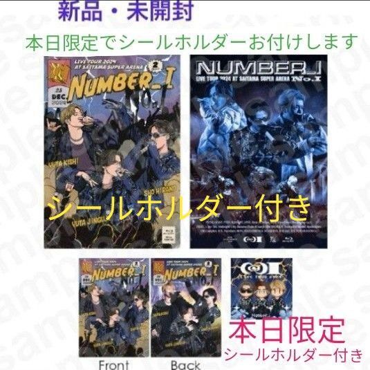 Number_i LIVE TOUR 2024 No. I 2形態 特典付き Blu-ray
