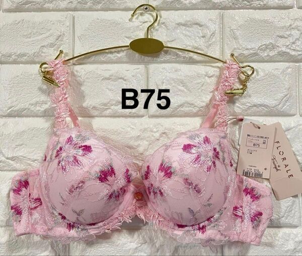 【超お買い得】トリンプ プレミアム フロラーレ FL609 ピンク B75