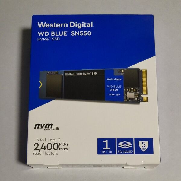 Western Digital WD Blue SN550 1TB NVMe WDS100T2B0C