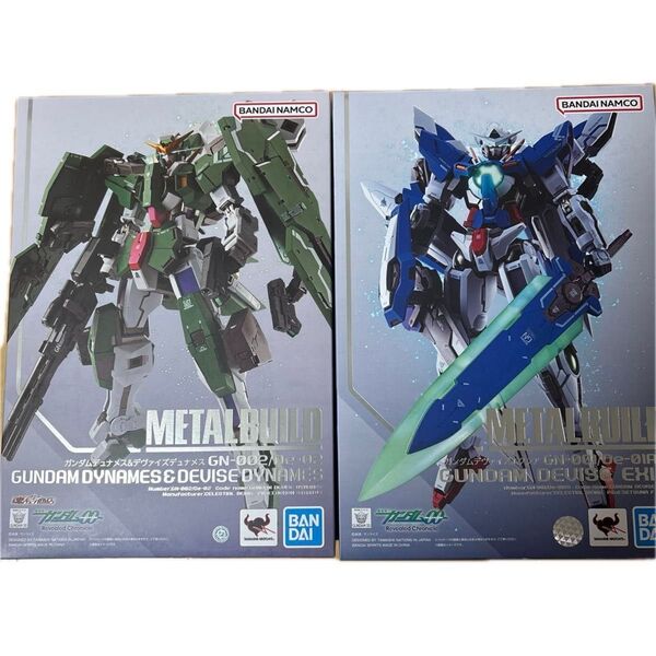 METAL BUILD ガンダム デヴァイズエクシア デヴァイズデュナメス 開封品 機動戦士ガンダム00