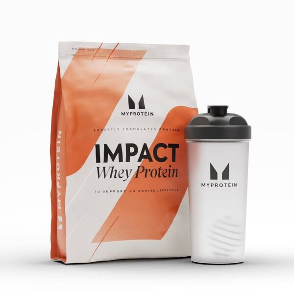 マイプロテイン MYPROTEIN☆Impact ホエイプロテイン1kg ナチュラルチョコレート味 シェイカーセット 筋トレ