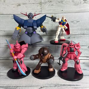 ジオング & ガンダム & ザク & ゲルググ & アッガイ フィギュア