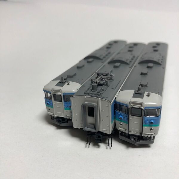 カトー 115系1000番台電車(長野色)3両セット 10-585中古