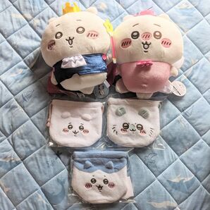 ちいかわBIGぬいぐるみ2個と フェイス巾着 3個セット