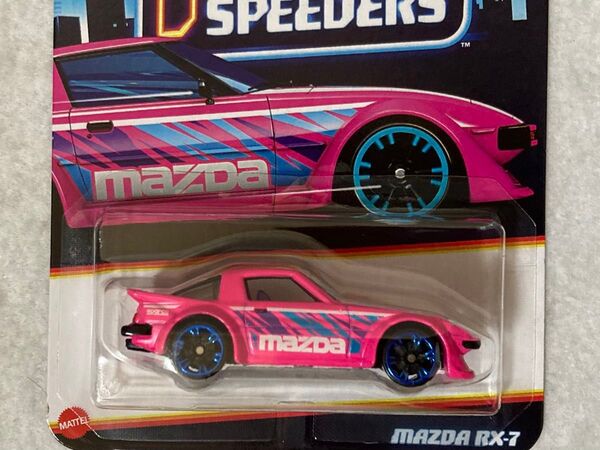 ホットウィール MAZDA RX-7 HotWheels マツダ RX7 NEON SPEEDERS ネオンスピーダーズ スパルコ