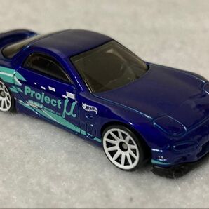 日本未発売 ホットウィール MAZDA RX-7 HotWheels マツダ プロジェクトミュー Projectμ プロジェクトμ