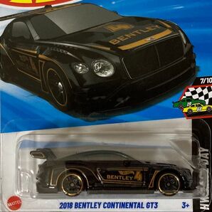 ホットウィール 2018 BENTLAY CONTINENTAL GT3 HotWheels ベントレー コンチネンタル 未開封