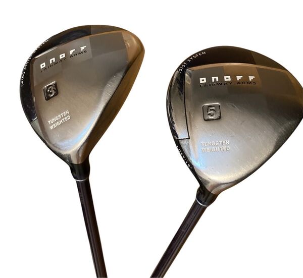 値下げしました!オノフ レディース フェアウェイウッド シャフトA 2本まとめ売り ゴルフクラブ 5W 3W