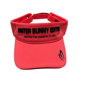MASTER BUNNY EDITION サンバイザー ピンク ゴルフ