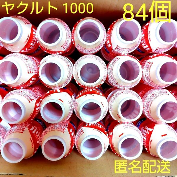 匿名配送 ヤクルト1000 空き容器 84個 工作 夏休み ハンドメイド