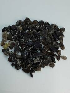 YS-04 モリオン・スモーキークォーツさざれ石 約 １００g ブラジル産 チップ さざれ 黒水晶 茶水晶 魔除け 浄化 パワーストーン 天然石