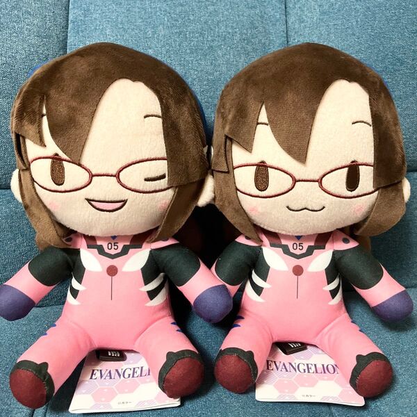 エヴァンゲリオンシリーズ ふわぷち Mぬいぐるみ マリ 2種セット