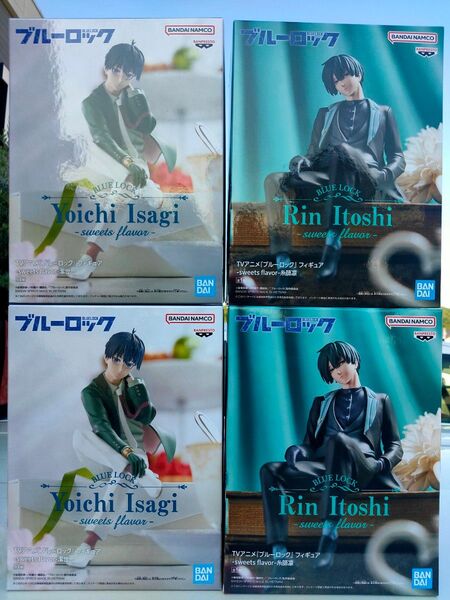 ブルーロック フィギュア sweets flavor 糸師凛 潔世一 4体セット