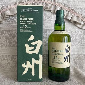 【新品未開封】サントリー 白州12年 箱入り