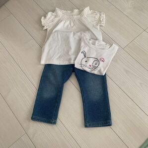 ベビー服3点セット 女の子 95サイズ