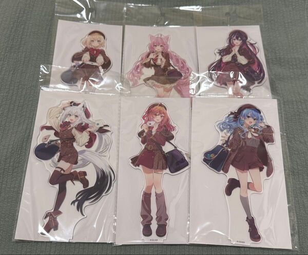 ホロライブバレンタイン ~Message for You~』ONLY SHOP & FAIR アクリルスタンド 全6種セット