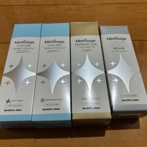松風 メルサージュ ヒスケア80g2本 プレミアムケア80g1本 クリアジェル60g1本