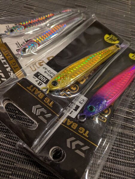 ダイワ tgベイトタチウオ 100g, tgベイト 100g x3, 4個セット