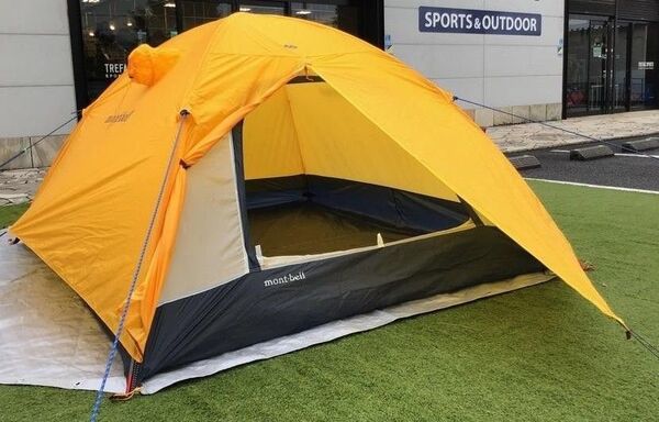 モンベル(mont-bell) ステラリッジテント3旧型+専用グラウンドシート付き