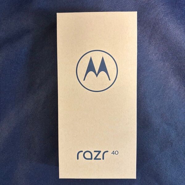 【新品未開封】motorola razr 40 6.9インチ メモリー8GB ストレージ256GB セージグリーン SIMフリー