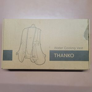 THANKO サンコー 水冷クールベスト WACOVECBK 10,000mAhモバイルバッテリーセット フリーサイズ 黒