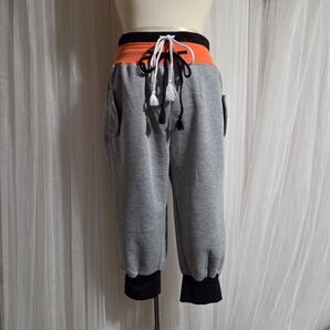 ハーフパンツ ウエストゴム 紐調整可
